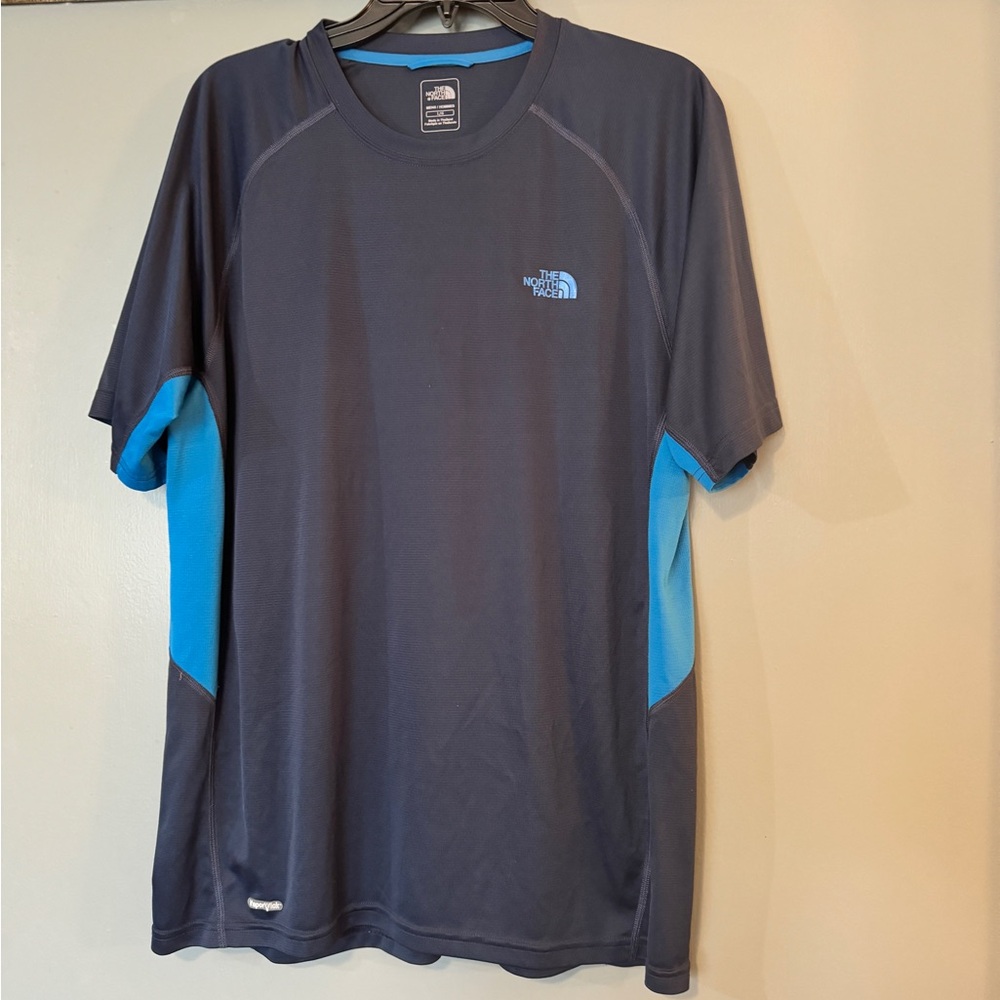 The North Face Men's Short Sleeve Vapor Wick Blue Men's L